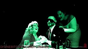 Two Stunning Plus-Sized Women Dominate Their Submissive Partner With Intense Bondage And Anal Play