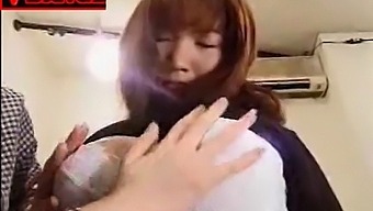 Asian Beauties Indulge In Lesbian Kissing