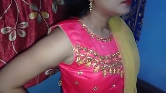 Desi Bhabhi In Wedding Attire Gets Naughty