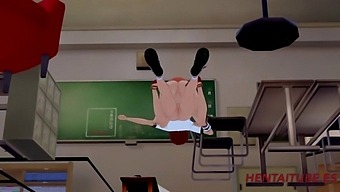 Ben 10 Hentai: Ben'S Big Cock Fucks Gwen On The Ground, Cumming Inside Her