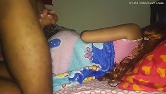 Horny Stepdad'S Secret Ejaculation Inside Me While In Bed
