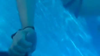 Swimming Pool Sex With My Girlfriend Ends In Orgasm