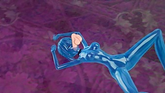 Sensuelt 3d Hentai-Spill Med En Kvinne Med Slimelementer