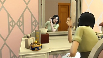 A Japanese Stepmother And Her Inexperienced Stepson Stay In The Same Room At A Hotel During A Business Trip