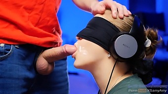 Blindfolded Teen Explores Taste In 4k 60fps Xsanyany Video