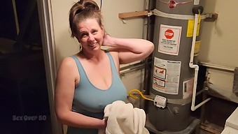 Experience A Seductive Pov Encounter With A Busty Landlady In Her Boudoir
