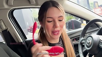 Dani Ortiz'S Big Tits Bounce And Vibrate In This Car Sex Video