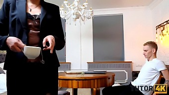 Tutor4k Presents A Lustful Teacher In Action