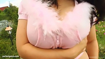 Kristi'S Big Tits Get A Rough Workout In This Hot Video