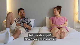 Hotel Stay Turns Into A Steamy Pillow Fight Between Stepbro And Stepsis