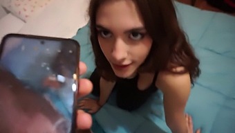 Teen Stepsister'S Plan Backfires During Pov Photo Shoot