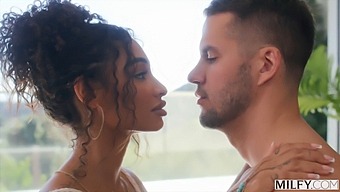 Fit Yoga Instructor Medusa Gives A Sensual Massage And Rides A Young Man'S Penis All Day
