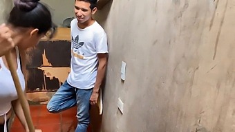 I'M Getting My Stepdad'S Big Cock Into My Wet Laundry Room