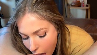 Intimate Pov Experience Of A Facial And Mouth Cumshot