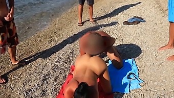 Alexandra Wett'S Anal Scene On The Beach With A Gang Bang